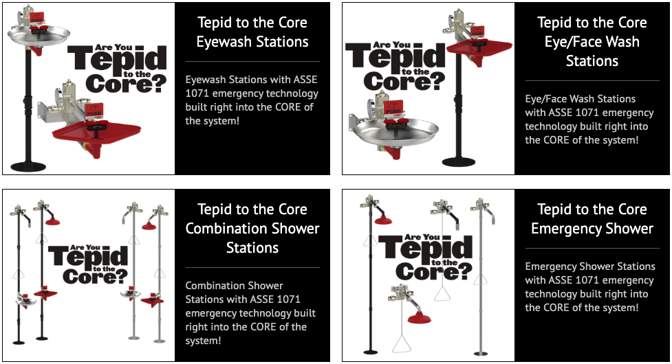 Tepid to the Core products